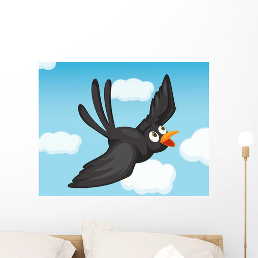 Black Bird Wall Decal