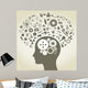 Science Head Wall Decal