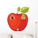 Apple Worm Wall Decal
