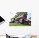 Red and Black Train Wall Decal
