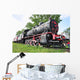 Red and Black Train Wall Decal