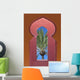 Moroccan Window Date Palm Wall Decal