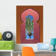 Moroccan Window Date Palm Wall Decal