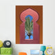 Moroccan Window Date Palm Wall Decal