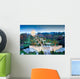 Night Bahai Gardens Israel Wall Decal
