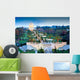 Night Bahai Gardens Israel Wall Decal