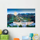 Night Bahai Gardens Israel Wall Decal
