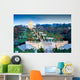 Night Bahai Gardens Israel Wall Decal