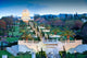 Night Bahai Gardens Israel Wall Decal