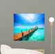 Vacation Tropic Paradise Jetty Wall Decal