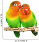 Pair Little Lovebirds Wall Decal