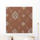 Seamless Damask Wallpaper Wall Decal