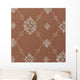 Seamless Damask Wallpaper Wall Decal