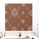 Seamless Damask Wallpaper Wall Decal