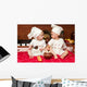 Two Funny Cooks Wall Decal
