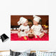 Two Funny Cooks Wall Decal