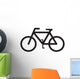 Bicycle Silhouette Wall Decal