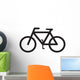 Bicycle Silhouette Wall Decal
