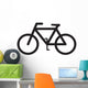 Bicycle Silhouette Wall Decal