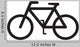Bicycle Silhouette Wall Decal