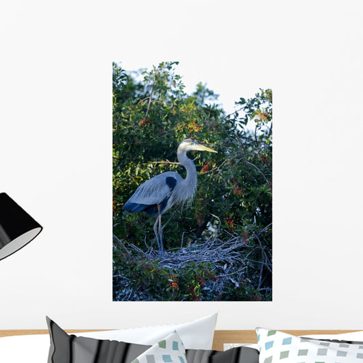 Great Blue Heron Ardea Wall Decal