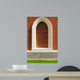 Brick Wall and Portcullis Wall Decal