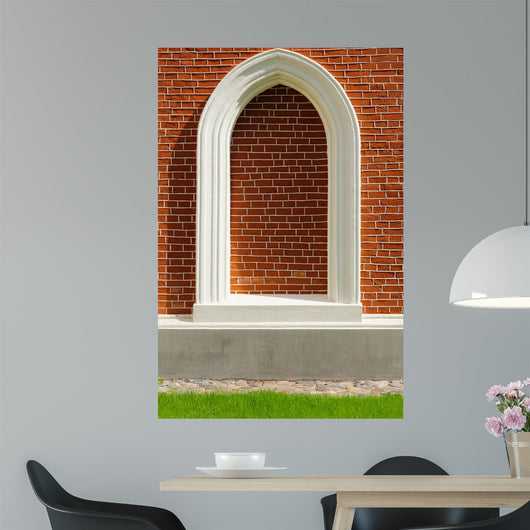 Brick Wall and Portcullis Wall Decal