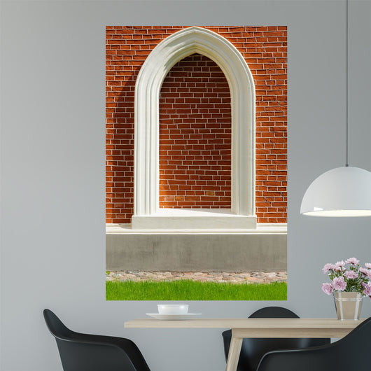 Brick Wall and Portcullis Wall Decal