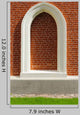 Brick Wall and Portcullis Wall Decal