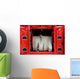 Firehose Red Firetruck Wall Decal
