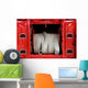 Firehose Red Firetruck Wall Decal