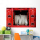 Firehose Red Firetruck Wall Decal