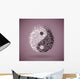 Yin and Yang Symbol Wall Decal