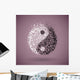 Yin and Yang Symbol Wall Decal