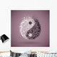 Yin and Yang Symbol Wall Decal