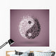 Yin and Yang Symbol Wall Decal