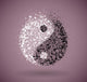 Yin and Yang Symbol Wall Decal