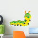 Caterpillar Illustration Wall Decal