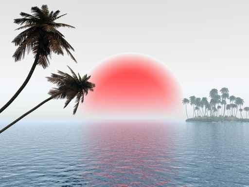Small Island Wall Decal