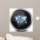 Blue Compass Wall Decal