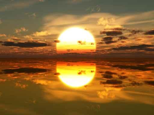 Sea Sunset Wall Decal