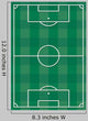 Soccer or Football Field Wall Decal