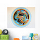 Ancient Chinese Dragon Temple Wall Decal