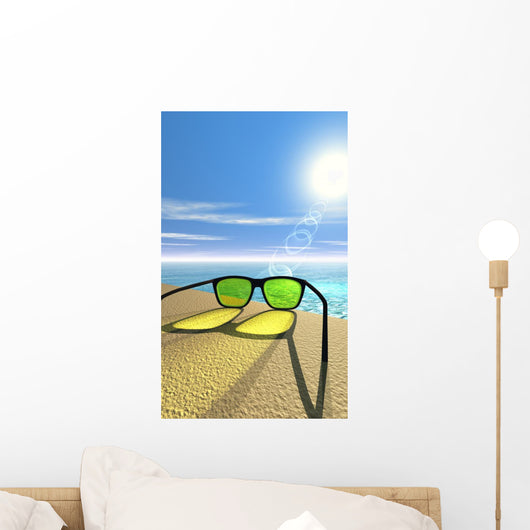 Sunglasses Prevention Wall Decal