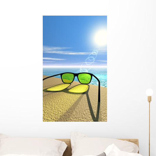 Sunglasses Prevention Wall Decal