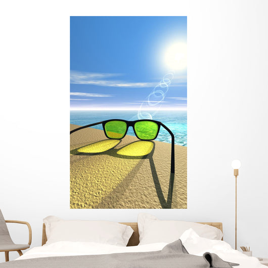Sunglasses Prevention Wall Decal