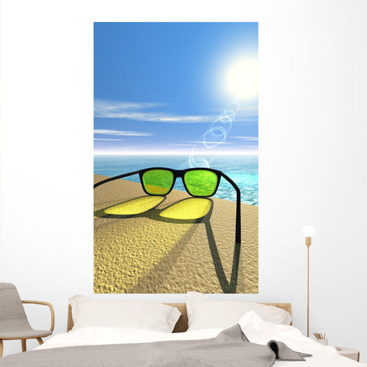 Sunglasses Prevention Wall Decal