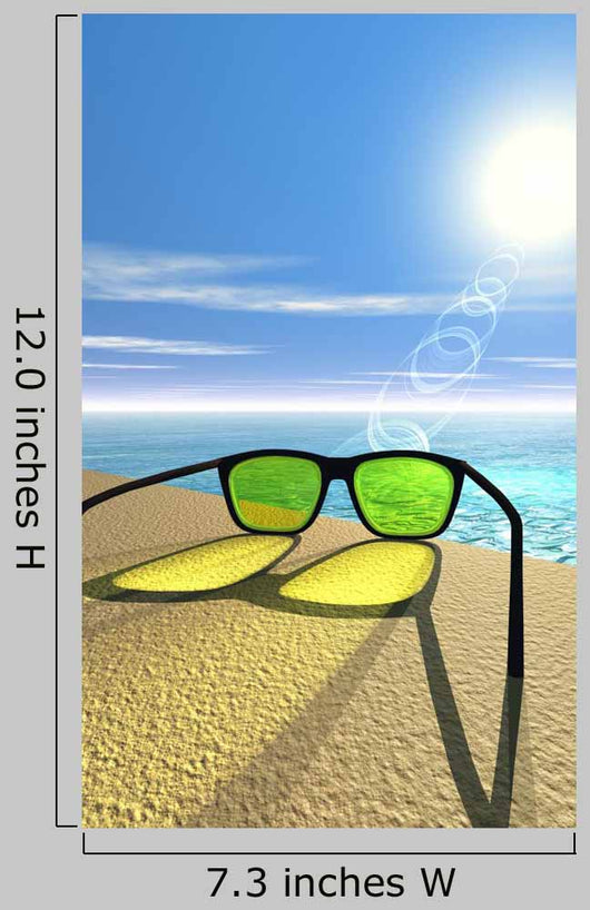 Sunglasses Prevention Wall Decal