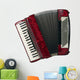 Accordion Wall Decal