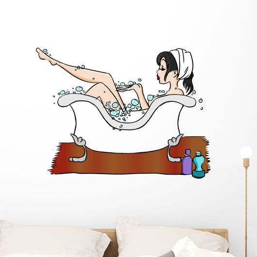 Bathtub Wall Decal